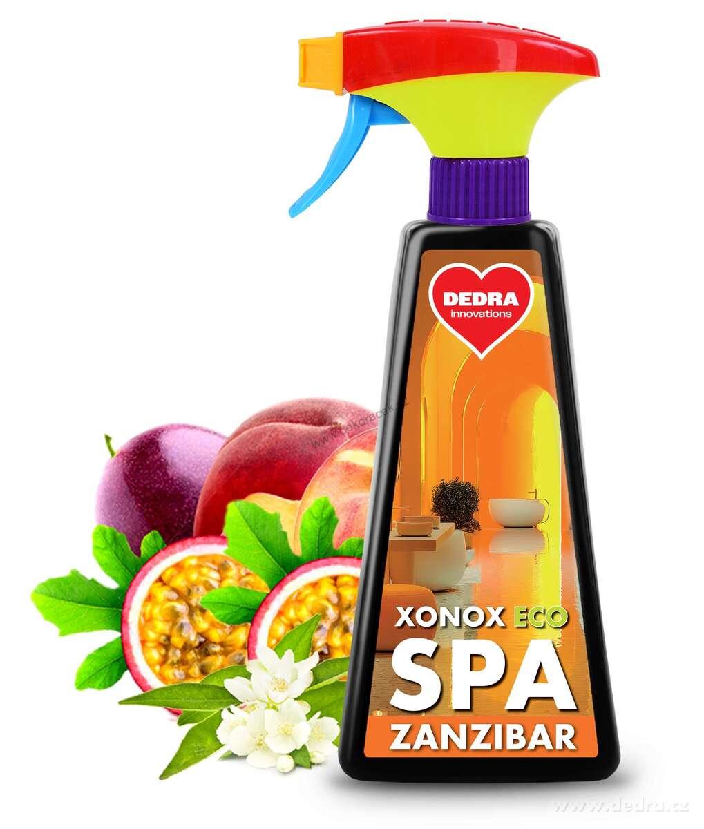 Pěnový čistič koupelen s vodoodpudivým efektem XONOX ECO SPA, vůně ZANZIBAR, 500 ml