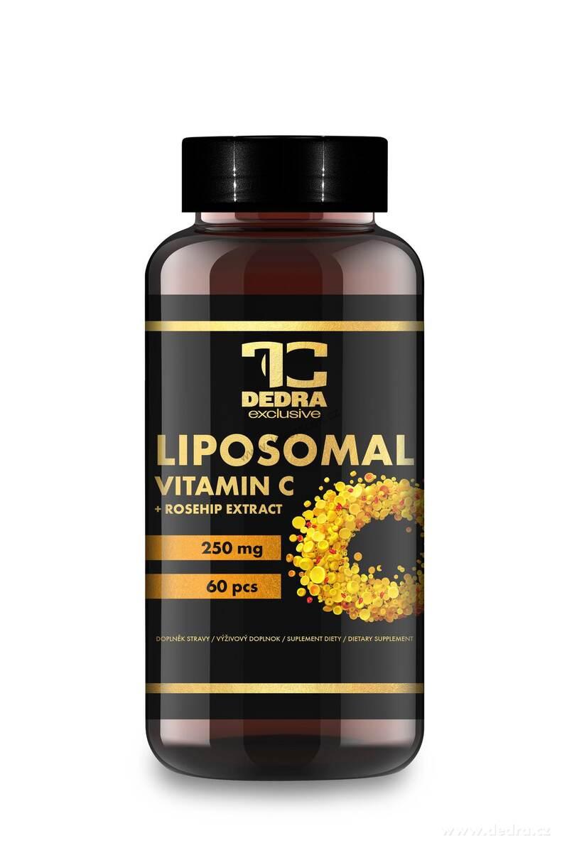 LIPOZOMÁLNÍ VITAMÍN C se šípkem 250 mg | maximální vstřebatelnost | 60 kapslí
