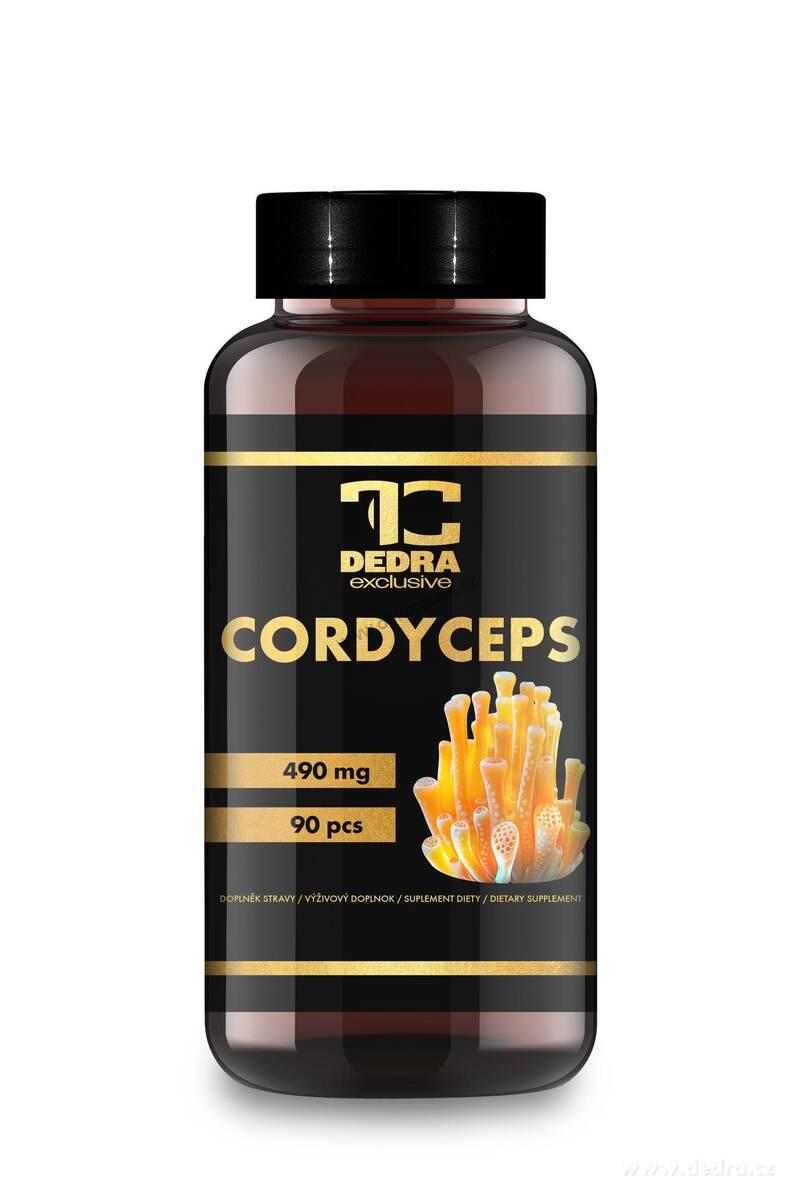 CORDYCEPS 490 mg | pro výkon, zdraví a imunitu | 90 kapslí