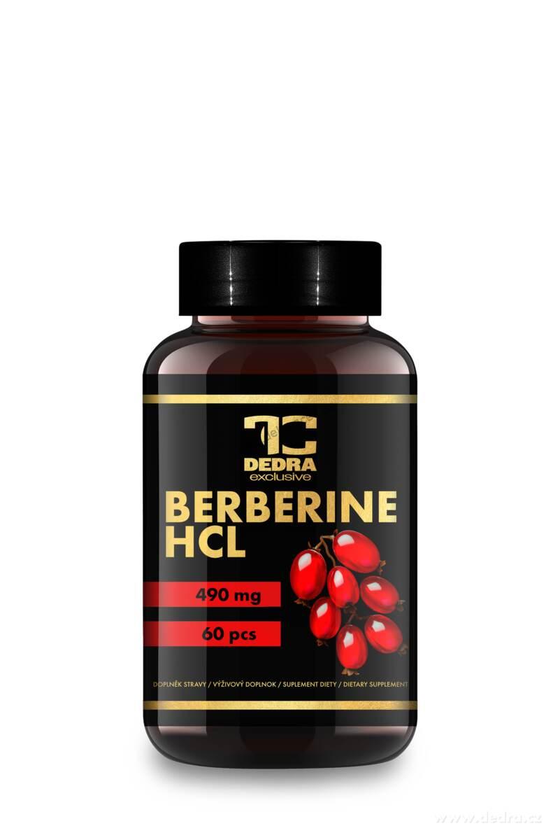 BERBERINE 490 mg | 97 % HCl | podpora hubnutí, metabolismu, trávení a kardiovaskulárního systému | 60 kapslí