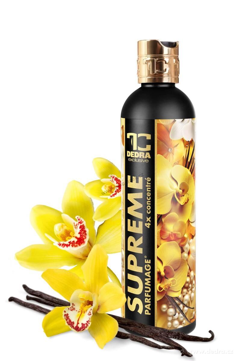 PARFUMAGE SUPREME FLEUR DE VANILLE | 4× koncentrovaný parfém na praní | 300 ml | 60 praní