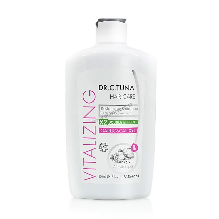 Dr.C. Tuna Vitalizing šampon na vlasy s česnekem a capixylem 500 ml