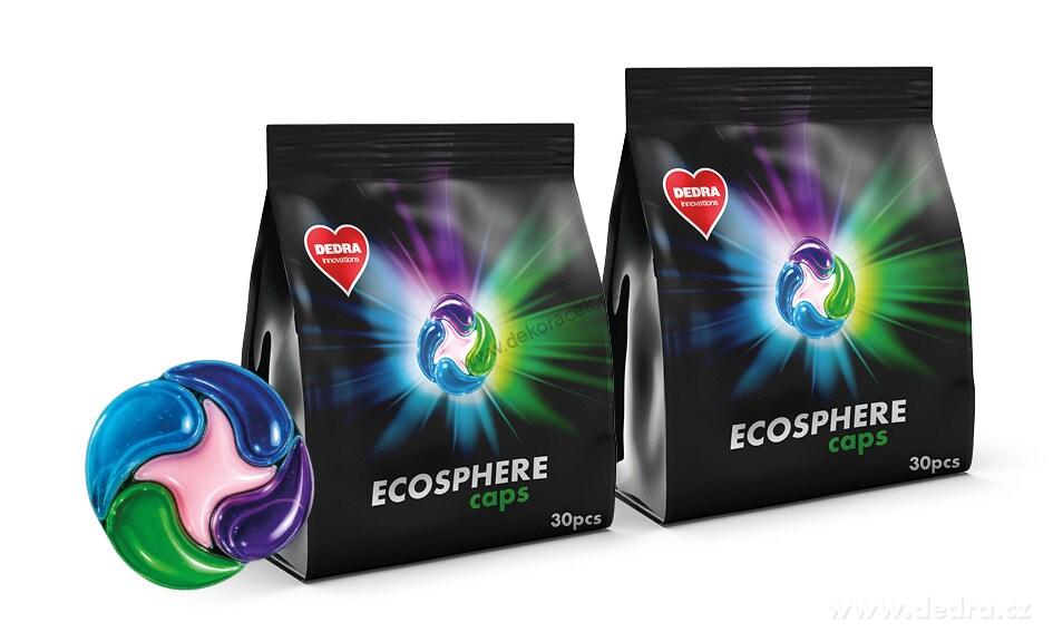 2× ECOSPHERE caps | univerzální kapsle na praní | koncentrované | 60 praní