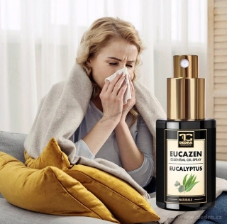 EUCAZEN | přírodní sprej s eukalyptem, mátou & mentolem | volné dýchání, úleva při „rýmičce“ & okamžité osvěžení | 30 ml